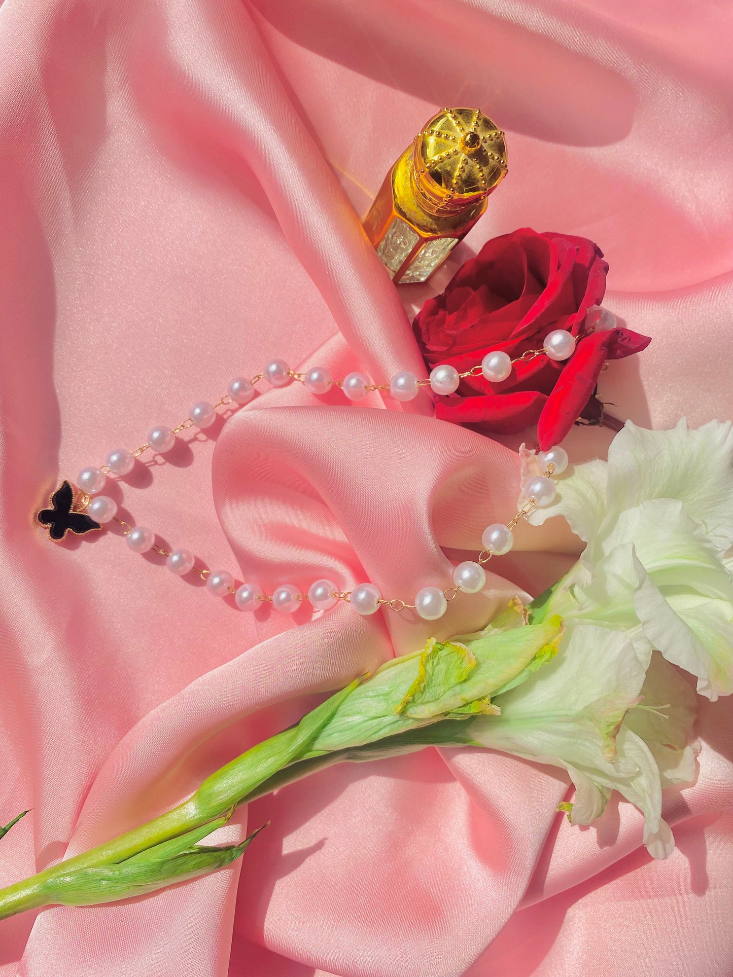 BUTTERFLY PEARL SET