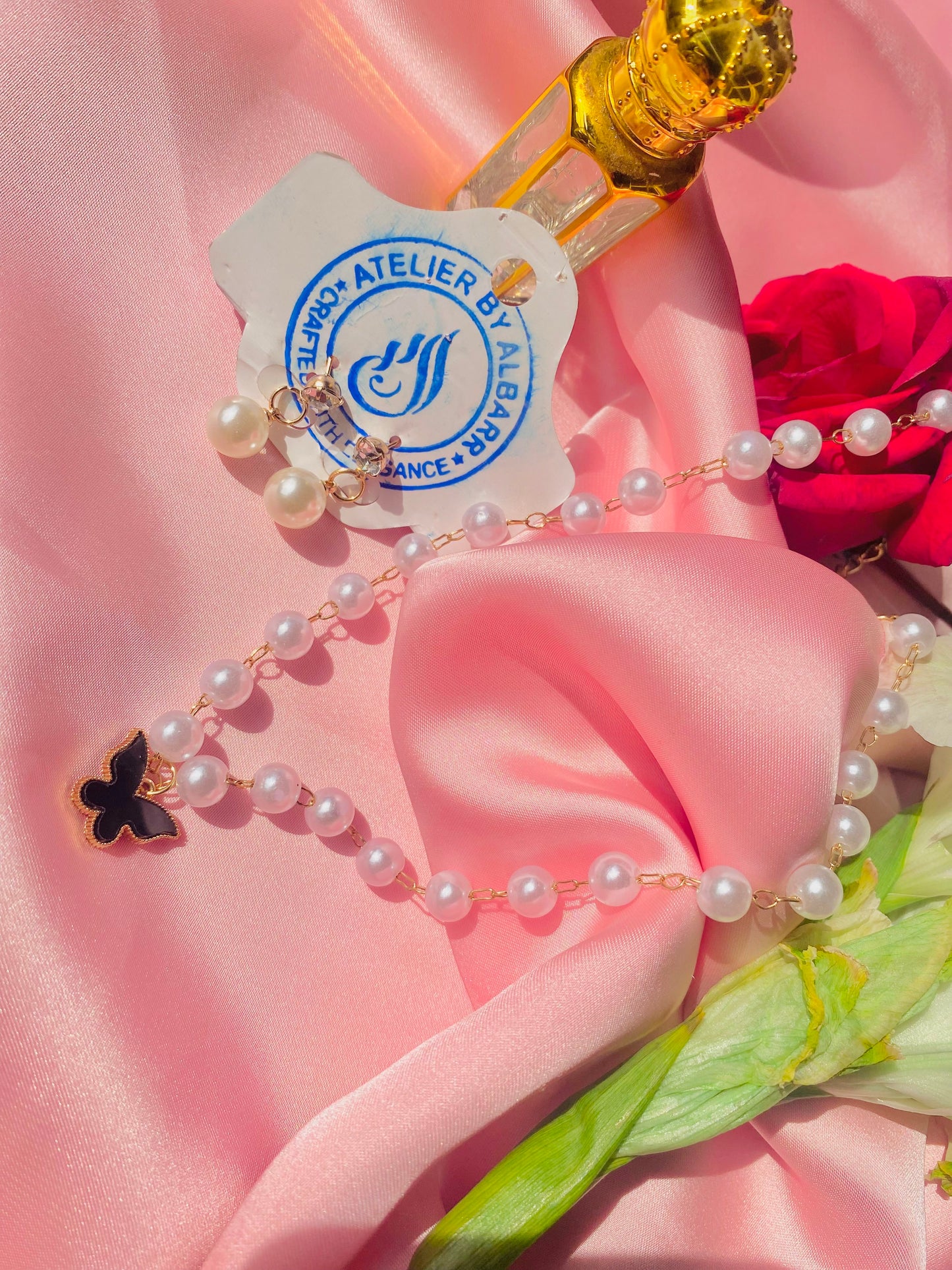 BUTTERFLY PEARL SET