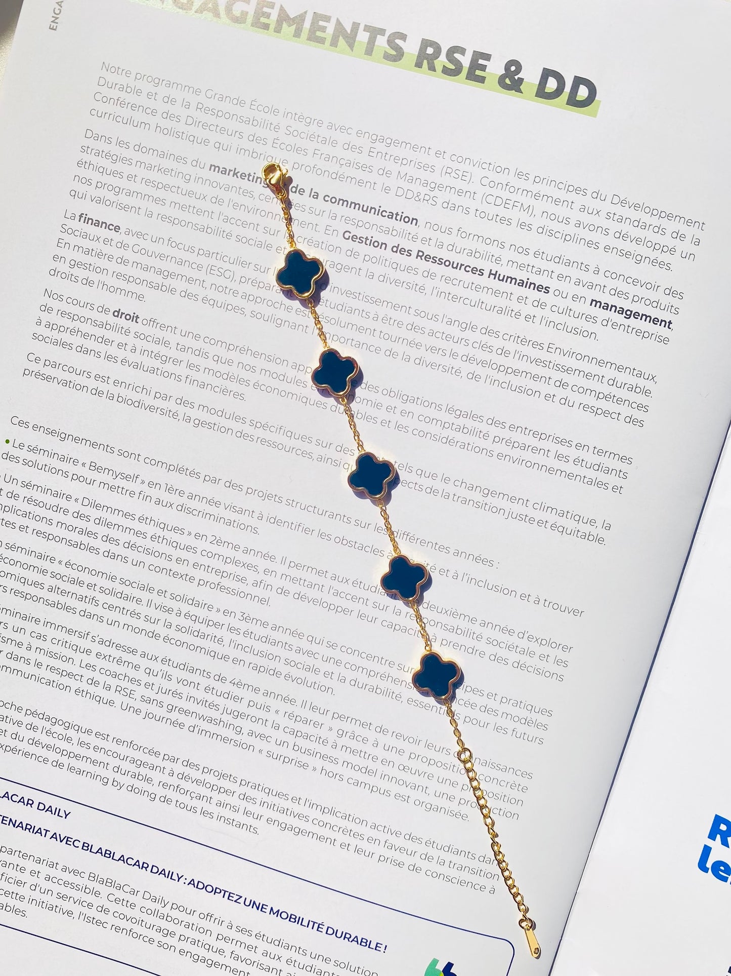 CLOVER BRACELET