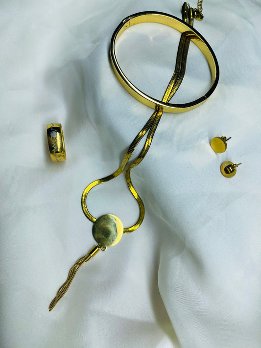 BOLD TASSEL JEWELRY SET